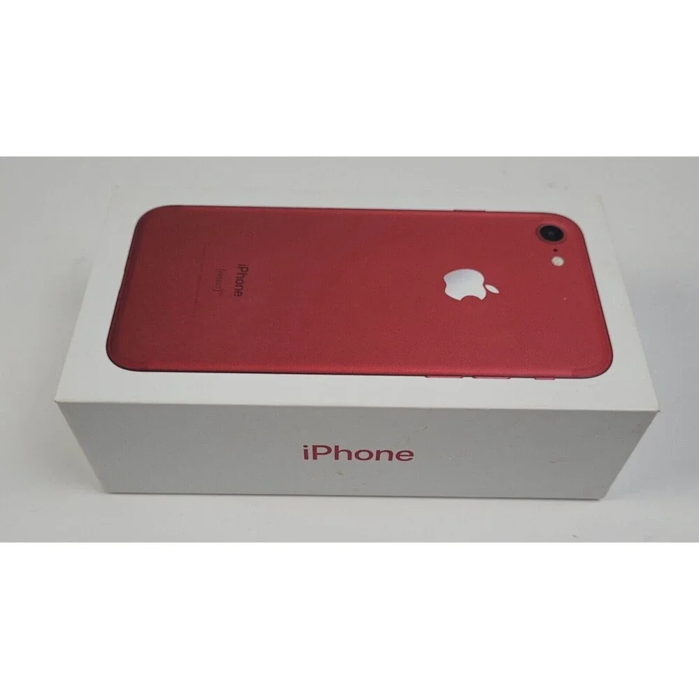 iPhone 7 Red 128gb Box Original Apple Retail Box Only No Phone